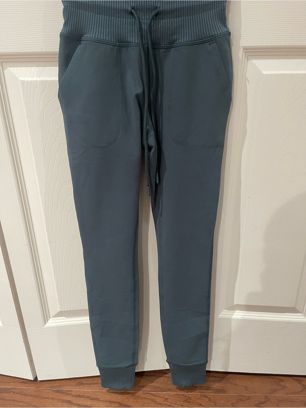 Women’s Blue Drawstring Jogger Pants